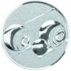 Picture of Metal Lawn Bowls Centre 25mm Silver - 1in