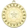 Picture of Football Medal Large (1in Centre) Gold - 2.75in