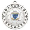 Picture of Football Medal Large (1in Centre) Silv - 2.75in