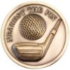 Picture of Golf Medallion Antique Gold Nearest The Pin - 2.75in