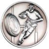 Picture of Rugby Medallion Antique Silver - 2.75in