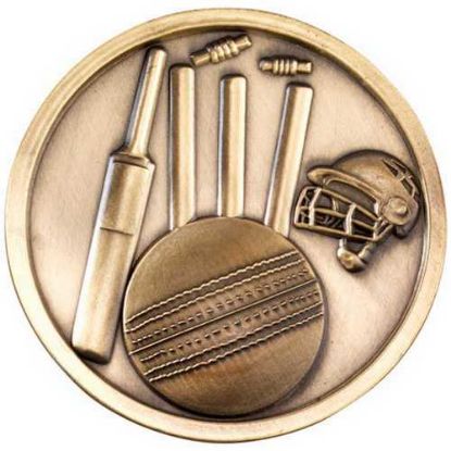 Picture of Cricket Medallion Antique Gold