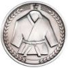 Picture of Martial Arts Medallion Antique Silver - 2.75in