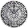 Picture of Darts Medallion Antique Silver - 2.75in