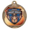 Picture of Wreath Medal (Takes Sp Shield Centre) Antique Gold - 2.75in