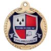 Picture of Wreath Medal (Takes Sp Shield Centre) Gold - 2.75in