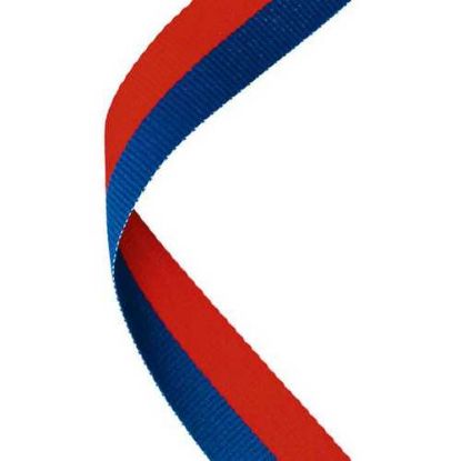Picture of Medal Ribbon Royal Blue~red