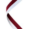 Picture of Medal Ribbon Maroon|white - 30 X 0.875in