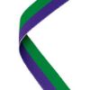 Picture of Medal Ribbon Purple|green - 30 X 0.875in