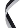 Picture of Medal Ribbon Black|grey - 30 X 0.875in