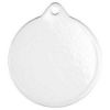 Picture of Plain White Round Medal Used For Sublimation - 2in