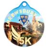 Picture of Plain White Round Medal Used For Sublimation - 2in
