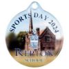 Picture of Plain White Round Medal Used For Sublimation - 2in