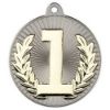 Picture of Two Colour Medal 1st Matt Silver|gold - 2in
