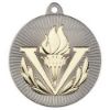 Picture of Victory Torch Two Colour Medal Matt Silver|gold - 2in