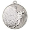 Picture of Basketball Two Colour Medal Matt Silver|silver - 2in