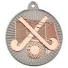 Picture of Hockey Two Colour Medal Matt Silver|bronze - 2in
