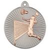 Picture of Badminton Two Colour Medal Matt Silver|bronze - 2in