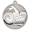 Picture of Swimming Two Colour Medal Matt Silver|silver - 2in