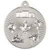 Picture of Multi Athletics Two Colour Medal Matt Silver|silver - 2in