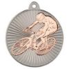 Picture of Cycling Two Colour Medal Matt Silver|bronze - 2in