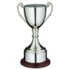 Picture of Nickel Plated Cup On Round Plinth With Band - 12.5in