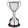 Picture of Nickel Plated Cup On Round Plinth With Band - 12.5in