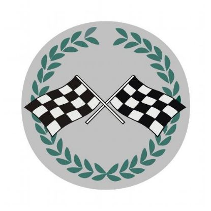 Picture of Acrylic Centre Crossed Flags