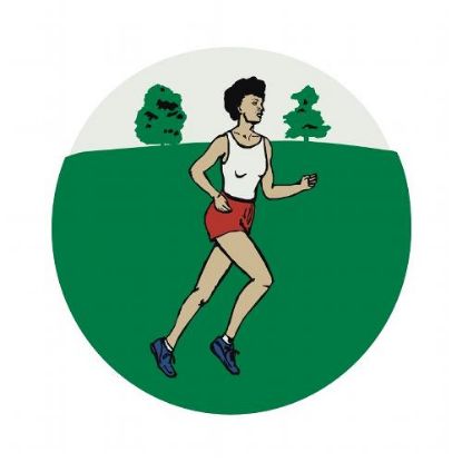 Picture of Acrylic Centre Female Cross Country