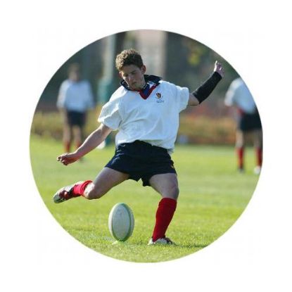 Picture of Acrylic Photo Action Centre Rugby Kicker
