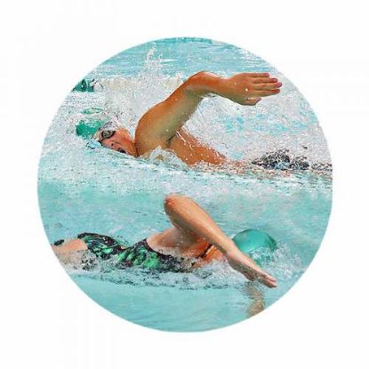 Picture of Acrylic Photo Action Centre Swimming - 1in