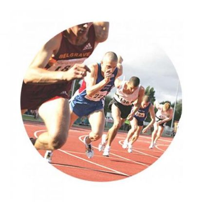 Picture of Acrylic Photo Action Centre Male Track