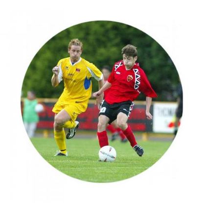 Picture of Acrylic Photo Action Centre Football Players