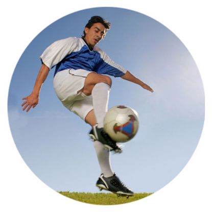 Picture of Acrylic Photo Action Centre Football Player