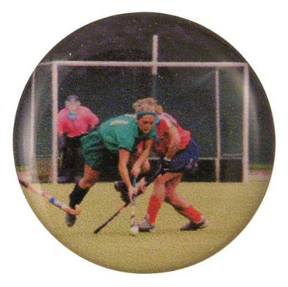 Picture of Acrylic Photo Action Centre Female Hockey - 1in