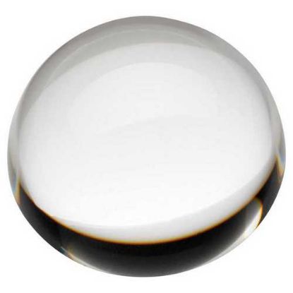 Picture of Clear Glass Domed Paperweight