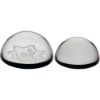 Picture of Clear Glass Domed Paperweight - 3.5in