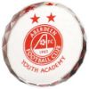 Picture of Clear Glass Round Paperweight With Faceted Edge (19mm Thick) - 4in