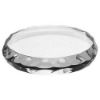 Picture of Clear Glass Round Paperweight With Faceted Edge (19mm Thick) - 4in