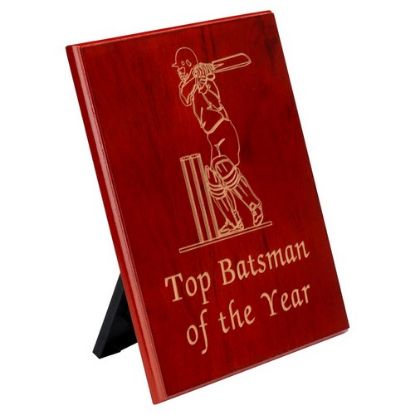 Picture of Rosewood Finish Plaque - 8 X 10in