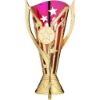 Picture of Gold|purple Plastic Flash Cup With Handles    (1in Centre) - 6in