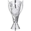 Picture of Silver Plastic Flash Cup With Handles (1in Centre) - 6in