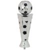 Picture of Silver|black Plastic Football Column Figure - 6in