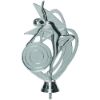 Picture of Silver Plastic Dance|gym Figure (2in Centre) - 6.5in
