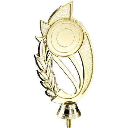 Picture of Gold Plastic Laurel Holder (2in Cen)