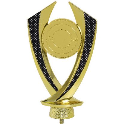 Picture of Gold~black Plastic Diamond Holder (2in Centre)