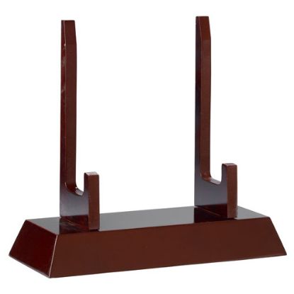 Picture of Mahogany Tray Stand (Detachable) 7.5in