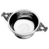 Picture of Chrome Plated Quaich Bowl With Celtic Handles And Wire - (Dia 5in) 2.5in