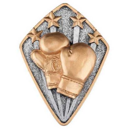 Picture of Pewter~gold Diamond Disc Boxing