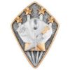 Picture of Cooking Diamond Disc In Pewter|gold|white - 4 X 3in